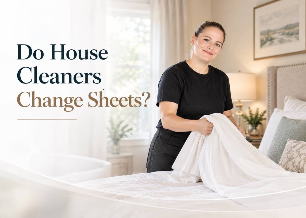 do-house-cleaners-change-sheets
